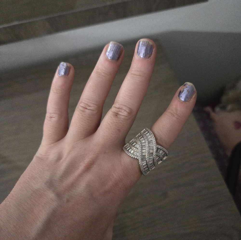 Rhinestine Ring 8/9